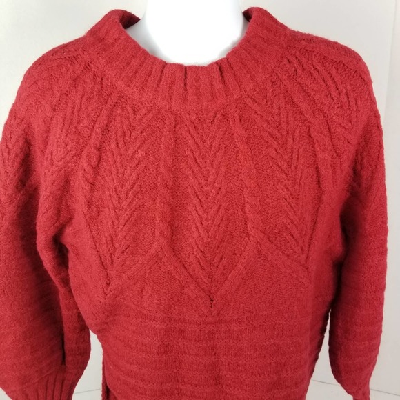 Universal Thread Sweater Womens L Crew Red NWT - Picture 4 of 8